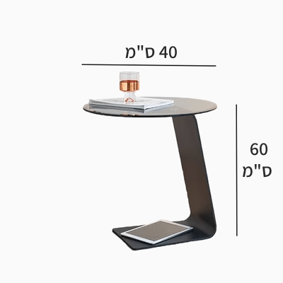 שולחן צד דגם Bass